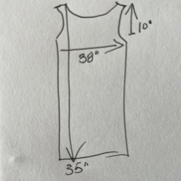 H&M teal Blue Fringe Dress Flapper Great Costume Large - Picture 8 of 8